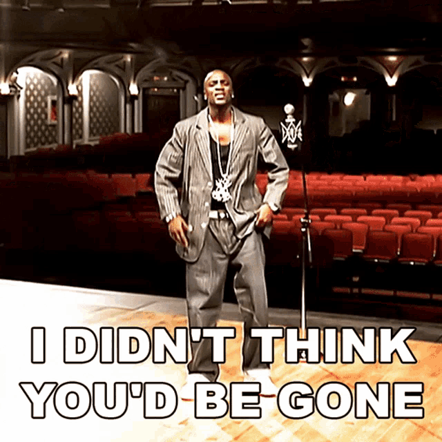 I Didnt Think Youd Be Gone Akon GIF - I Didnt Think Youd Be Gone Akon Lonely Song GIFs