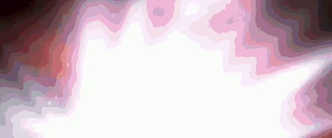 a white light is coming out of a red and pink background .