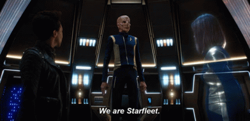 We Are Starfleet Michael Burnham GIF - We Are Starfleet Michael Burnham Star Trek Discovery GIFs