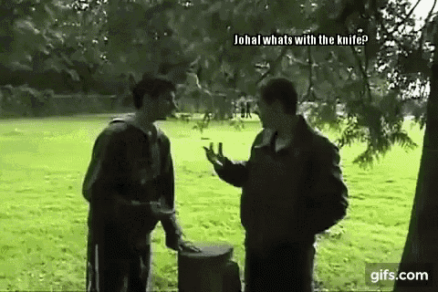 Knife Free Will GIF - Knife Free Will Responsibility GIFs