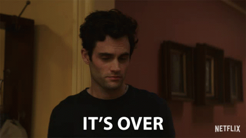 Its Over Break Up GIF - Its Over Break Up No More GIFs