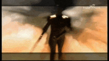 a man is standing in front of a screen that says pasiona