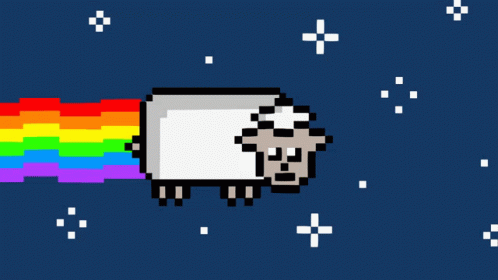 Nyan Sheep GIF - Nyan Sheep Nyan Cat GIFs