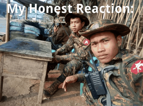 My Honest Reaction Army GIF - My Honest Reaction Army GIFs