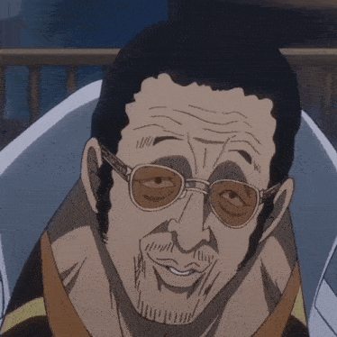a close up of a man wearing glasses and a white shirt