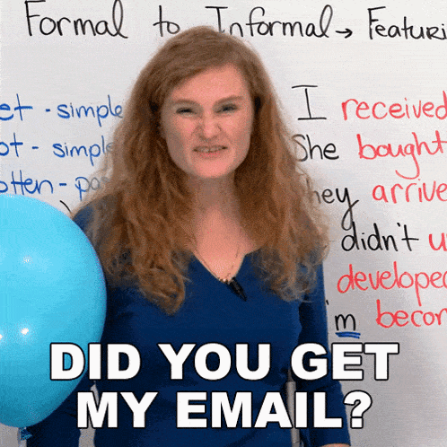 Did You Get My Email Ronnie GIF - Did You Get My Email Ronnie Engvid GIFs