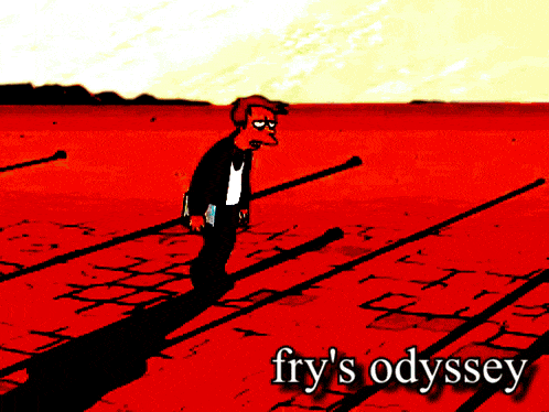 Futurama Fry'S Odyssey GIF - Futurama Fry'S Odyssey GIFs