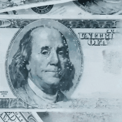 a close up of a five dollar bill with a picture of franklin d. roosevelt on it