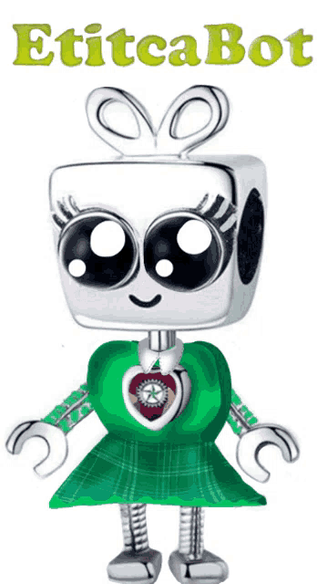 a picture of a robot with the words " etitcabot " on the bottom