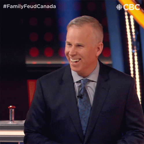 Lol Gerry Dee GIF - Lol Gerry Dee Family Feud Canada GIFs