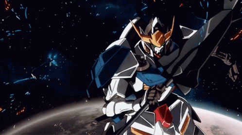 Mobile Suit Gundam Iron Blooded Orphans GIF - Mobile Suit Gundam Iron Blooded Orphans Barbatos GIFs