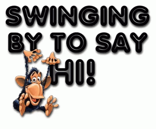 Hello Monkey GIF - Hello Monkey Swing GIFs
