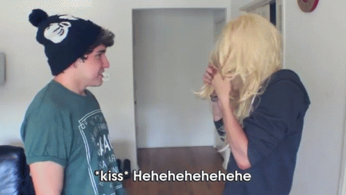 Jc Acts His First Kiss. GIF - GIFs