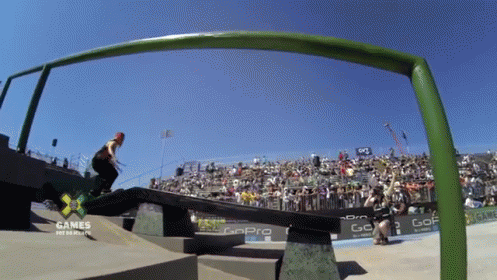 Slow It Down GIF - Extreme Skate Boarding Leticia Bufoni GIFs