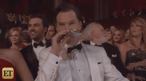 Go Away GIF - Benedict Cumberbatch Oscars GIFs