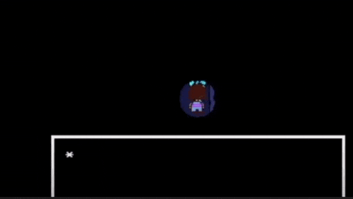 a video game character is talking to another character in a dark room and says `` behind you '' .