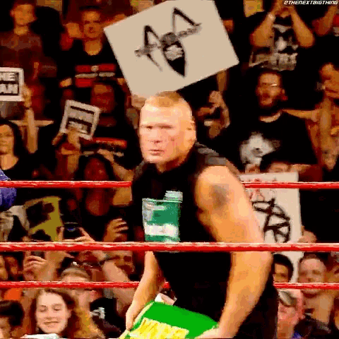 Brock Lesnar Money In The Bank GIF