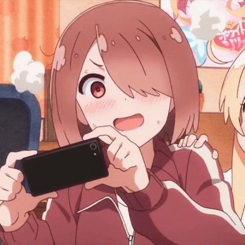 Excited Anime GIF - Excited Anime Taking Picture GIFs