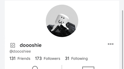 a screenshot of a person 's facebook page with a picture of a marshmallow with a face on it .