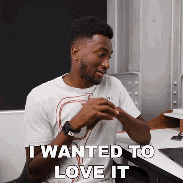 I Wanted To Love It Marques Brownlee GIF - I Wanted To Love It Marques Brownlee I Wished I Could Love It More GIFs