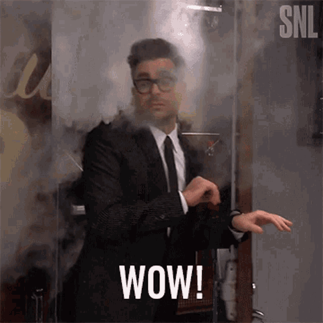 Wow That Is Cold Dan Levy GIF - Wow That Is Cold Dan Levy Saturday Night Live GIFs