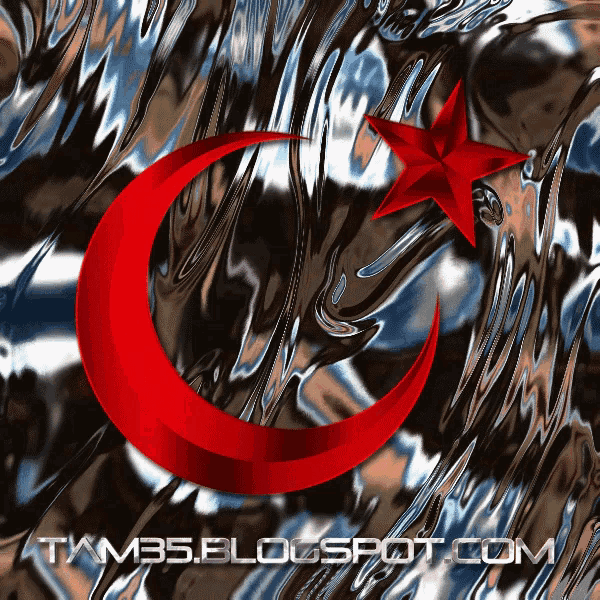 a picture of a crescent moon and a star with the website tam35.blogspot.com
