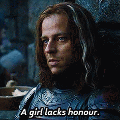 Game Of Thrones Got GIF - Game Of Thrones Got A Girl Lacks Honour GIFs