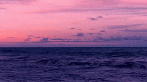 Ocean Sunset GIF - Ocean Sunset Wavesclouds GIFs