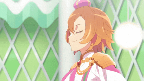 a girl with a crown on her head is standing in front of a fence