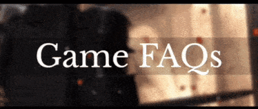 a blurred image with the words game faqs