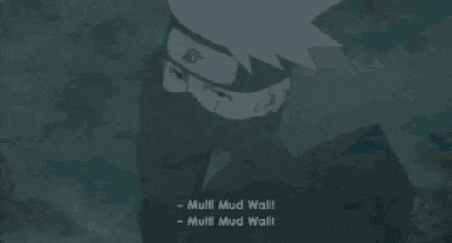 a drawing of a person with the words multi mud wall written below it