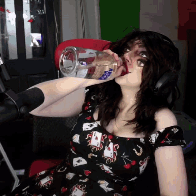 Drinking Chugging GIF - Drinking Chugging Vodka GIFs