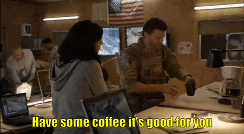 Have Some Coffee It'S Good For You Seal Team GIF - Have Some Coffee It'S Good For You Seal Team Jason Hayes GIFs