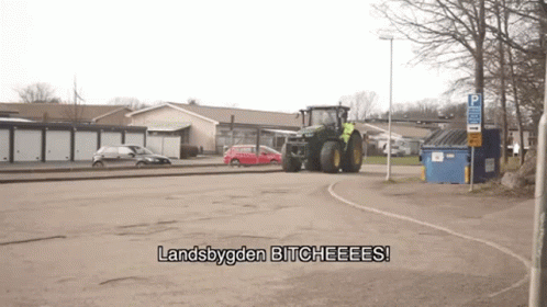 Traktor Tractor GIF - Traktor Tractor Landsbygden GIFs