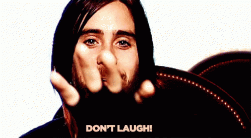 Jared Leto Dont Laugh GIF - Jared Leto Dont Laugh Relax GIFs