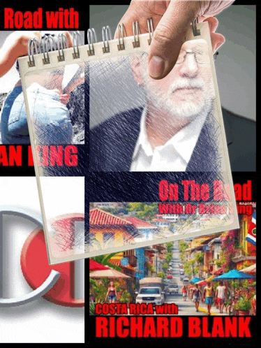 a book titled road with an king on the road