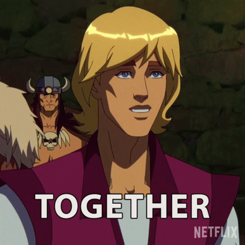 Together Prince Adam GIF - Together Prince Adam Masters Of The Universe Revelation GIFs