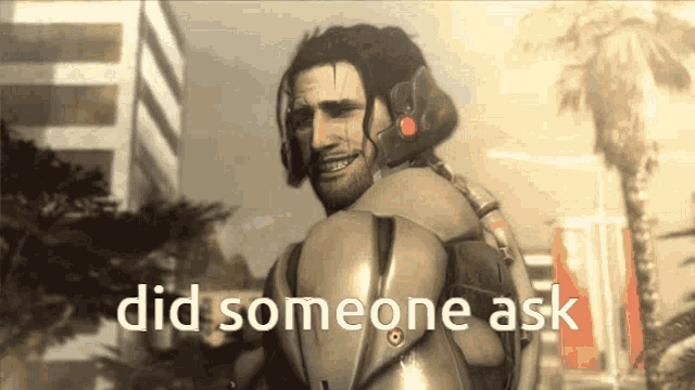Who Asked Metal Gear Rising GIF - Who Asked Metal Gear Rising Jetstream Sam GIFs
