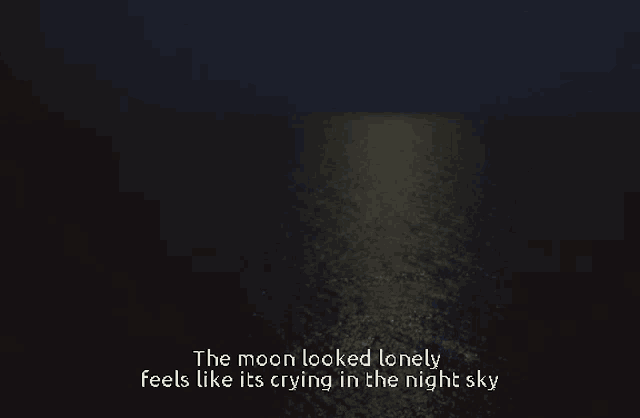 Night Sky River GIF - Night Sky River Moon GIFs