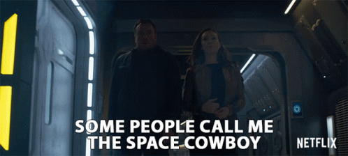 Some People Call Me The Space Cowboy Molly Parker GIF - Some People Call Me The Space Cowboy Molly Parker Maureen Robinson GIFs
