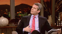 Andy Cohen Scared GIF - Andy Cohen Scared Hide GIFs