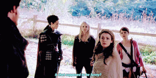 Once Upon A Time Emma Swan GIF - Once Upon A Time Emma Swan Is That Supposed To Be Funny GIFs