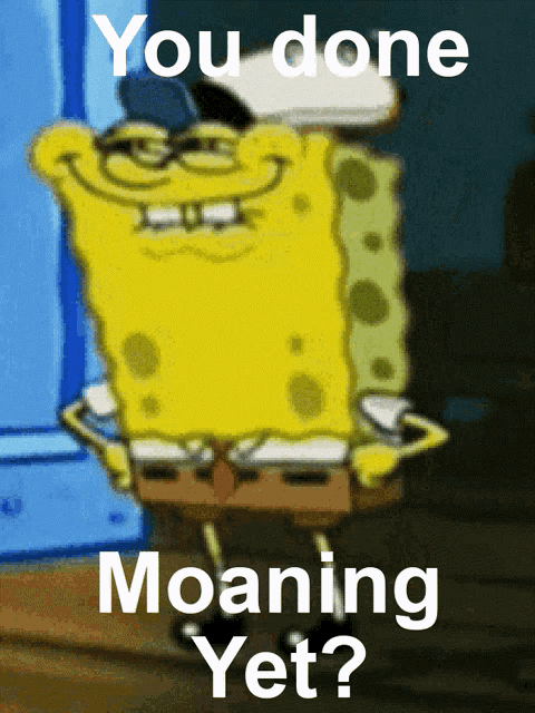 Spongebob Moaning GIF - Spongebob Moaning Smug GIFs