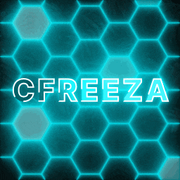 a neon sign that says cfreeza on it