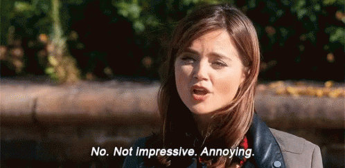 Doctor Who Not Impressed GIF - Doctor Who Not Impressed Annoying GIFs
