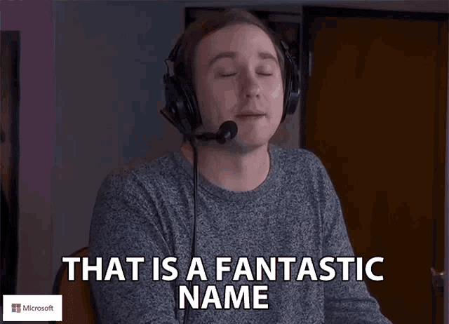 That Is A Fantastic Name Michael Fisher GIF - That Is A Fantastic Name Michael Fisher Esports College Career And Pathways GIFs