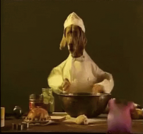 Cooking Dog GIF - Cooking Dog GIFs
