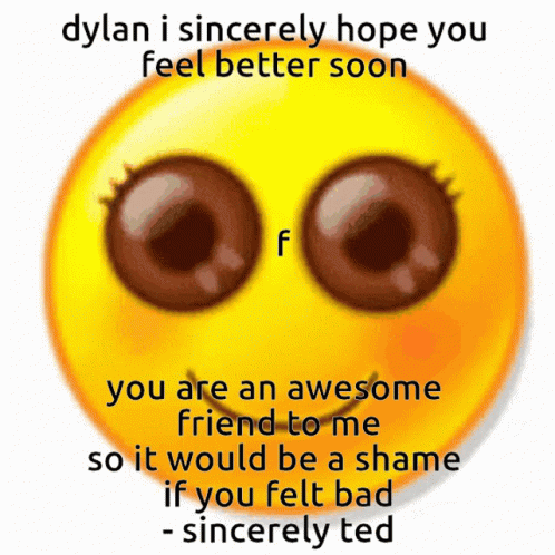 Dylan Ted GIF - Dylan Ted Get Well Soon GIFs