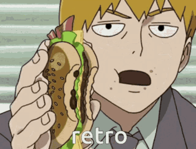 Omori Retro Burger GIF - Omori Retro Burger Certified Butts GIFs