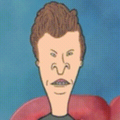 a cartoon drawing of a man with a big nose